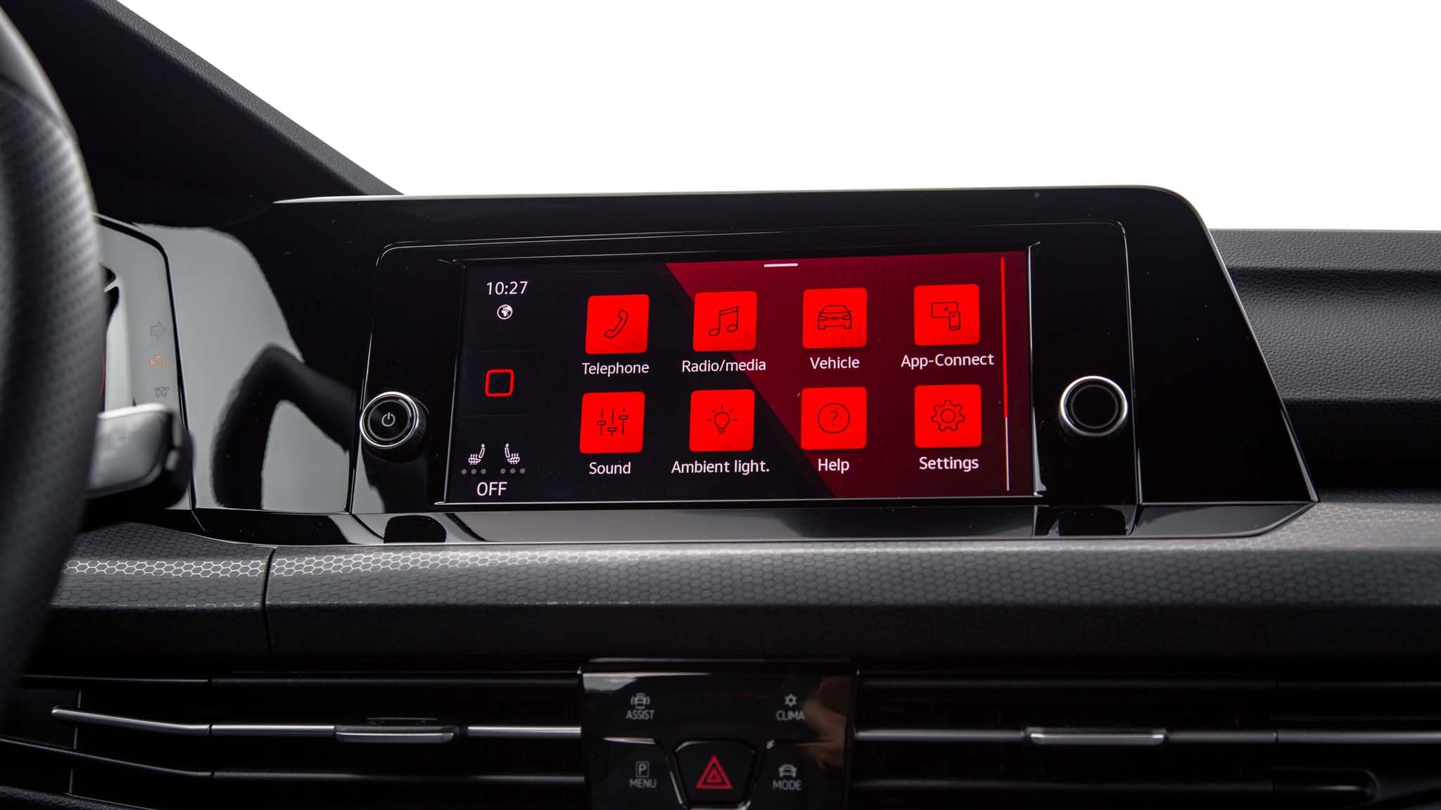 010 2024 volkswagen golf gti infotainment system