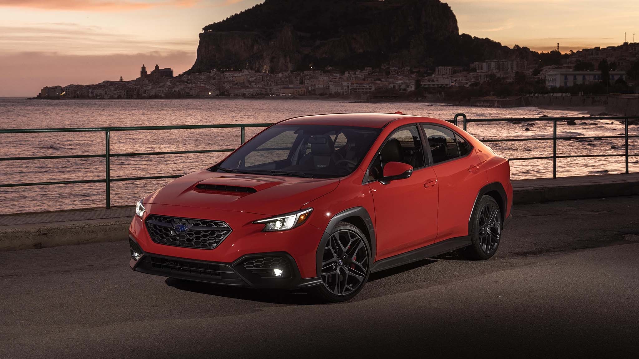 001 2024 subaru wrx tr front three quarter view