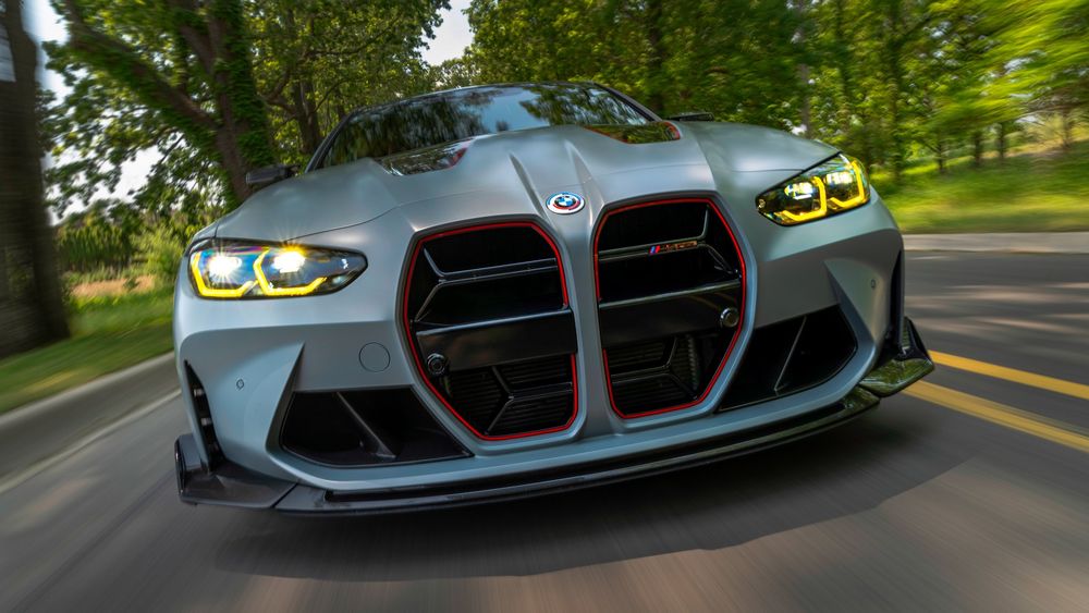 003 2023 BMW M4 CSL in action