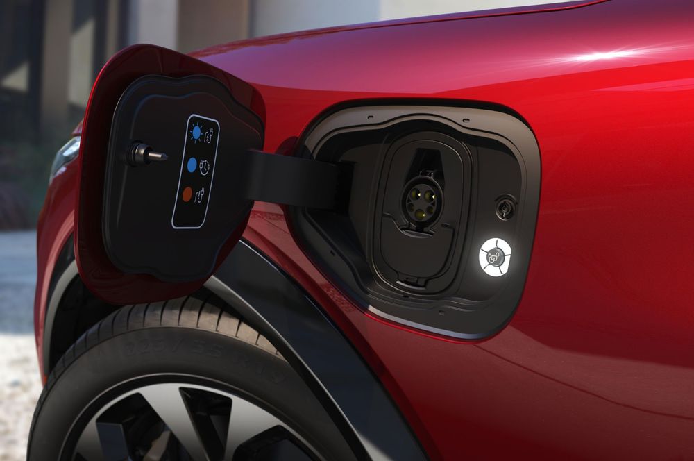 2021 ford mustang mach e exterior charging port
