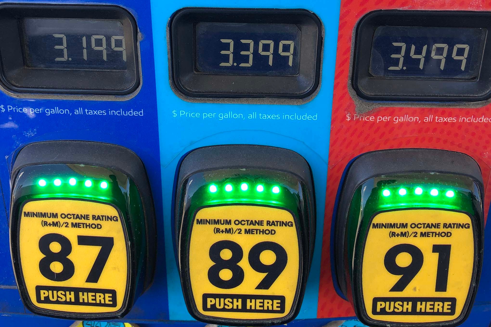 001 filling a diesel fuel tank with unleaded gas