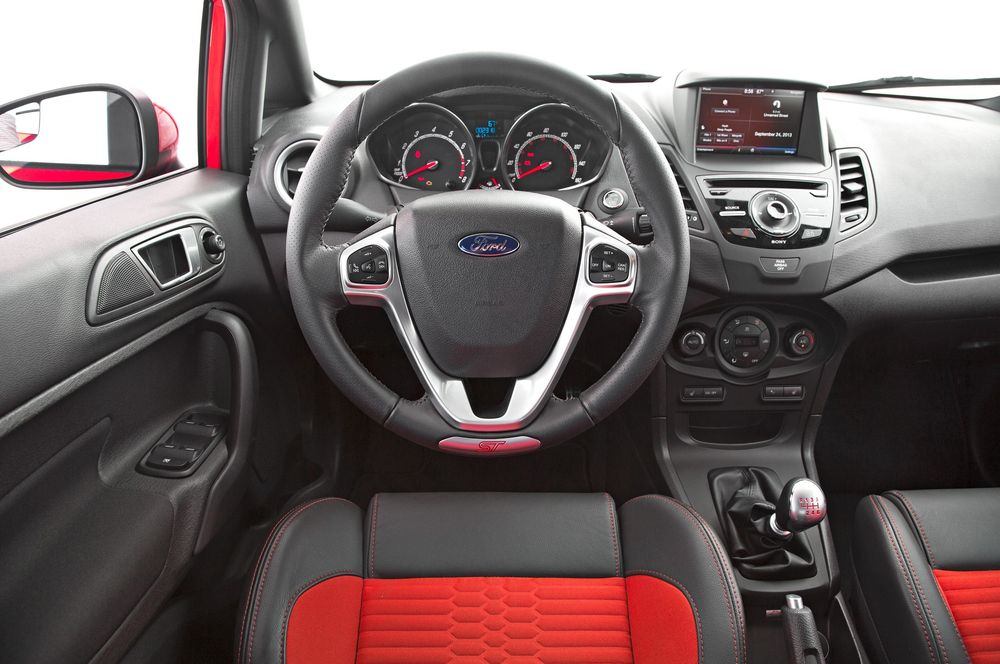 2014 Ford Fiesta ST cockpit