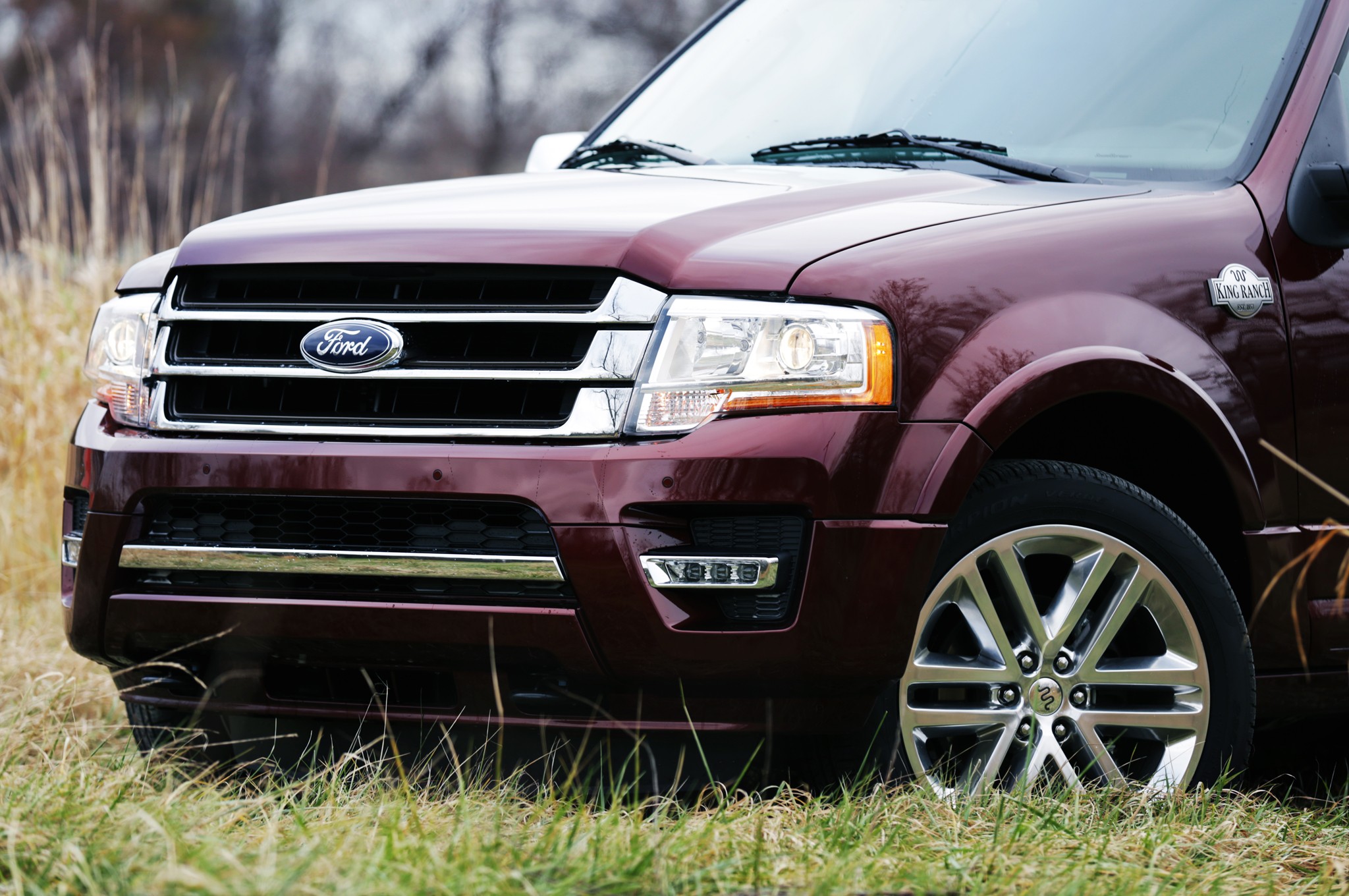 2015 Ford Expedition King Ranch 4 4 front end 01