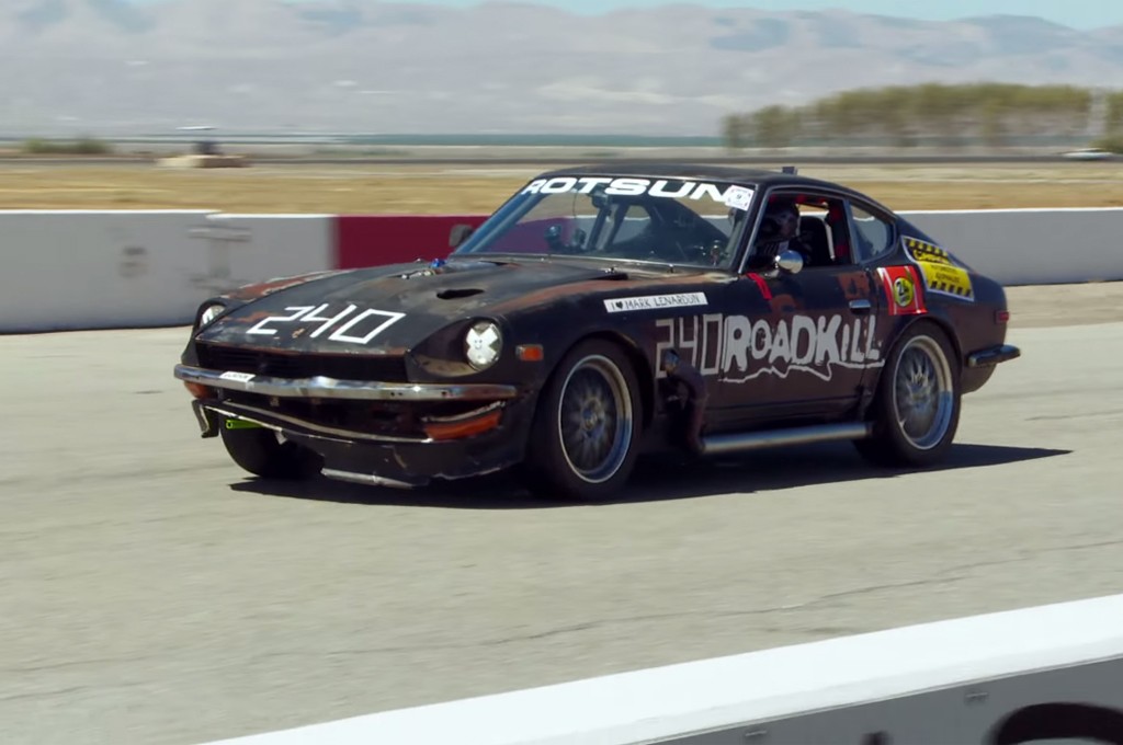 1971 Datsun 240Z Rotsun at 24 Hours of LeMons on Roadkill