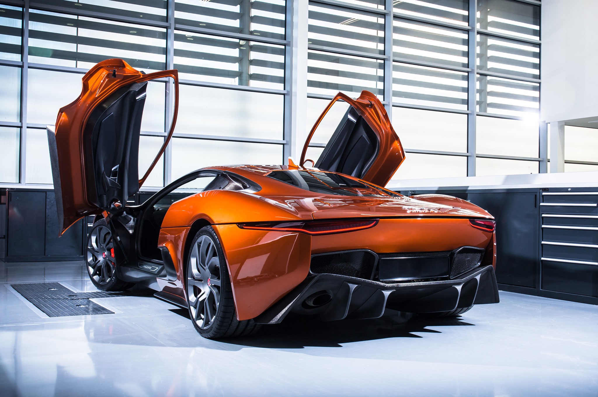 Jaguar C X75 concept from James Bond Spectre 11