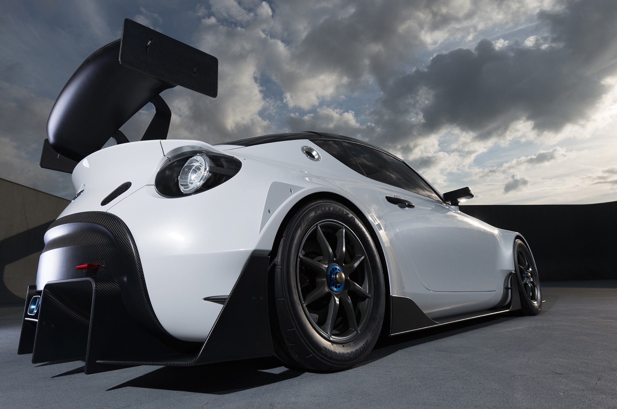 Toyota S FR Racing concept rear three quarter2