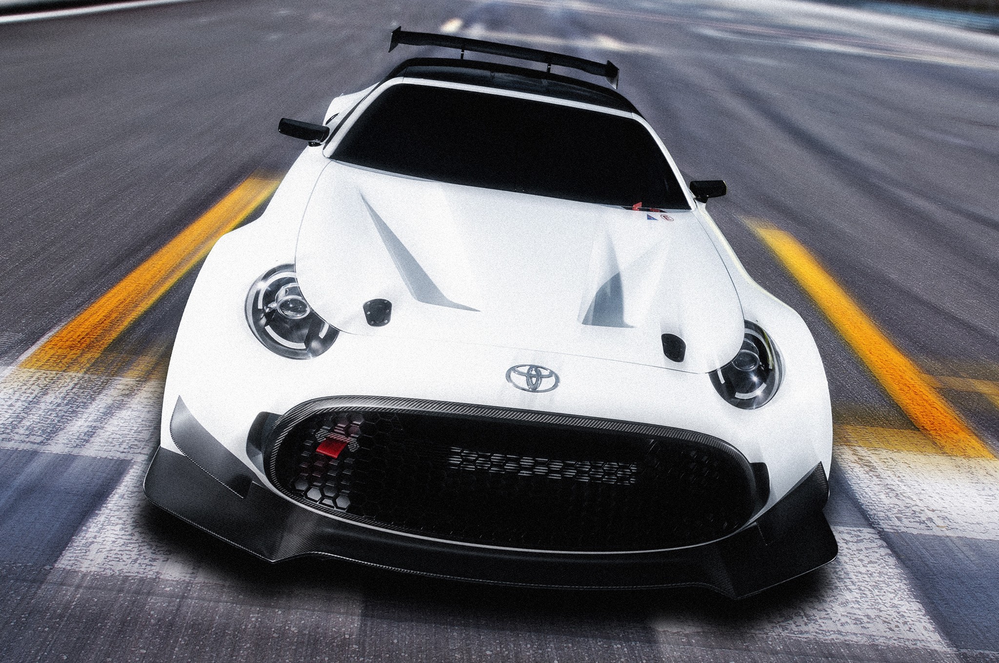 Toyota S FR Racing concept front motion