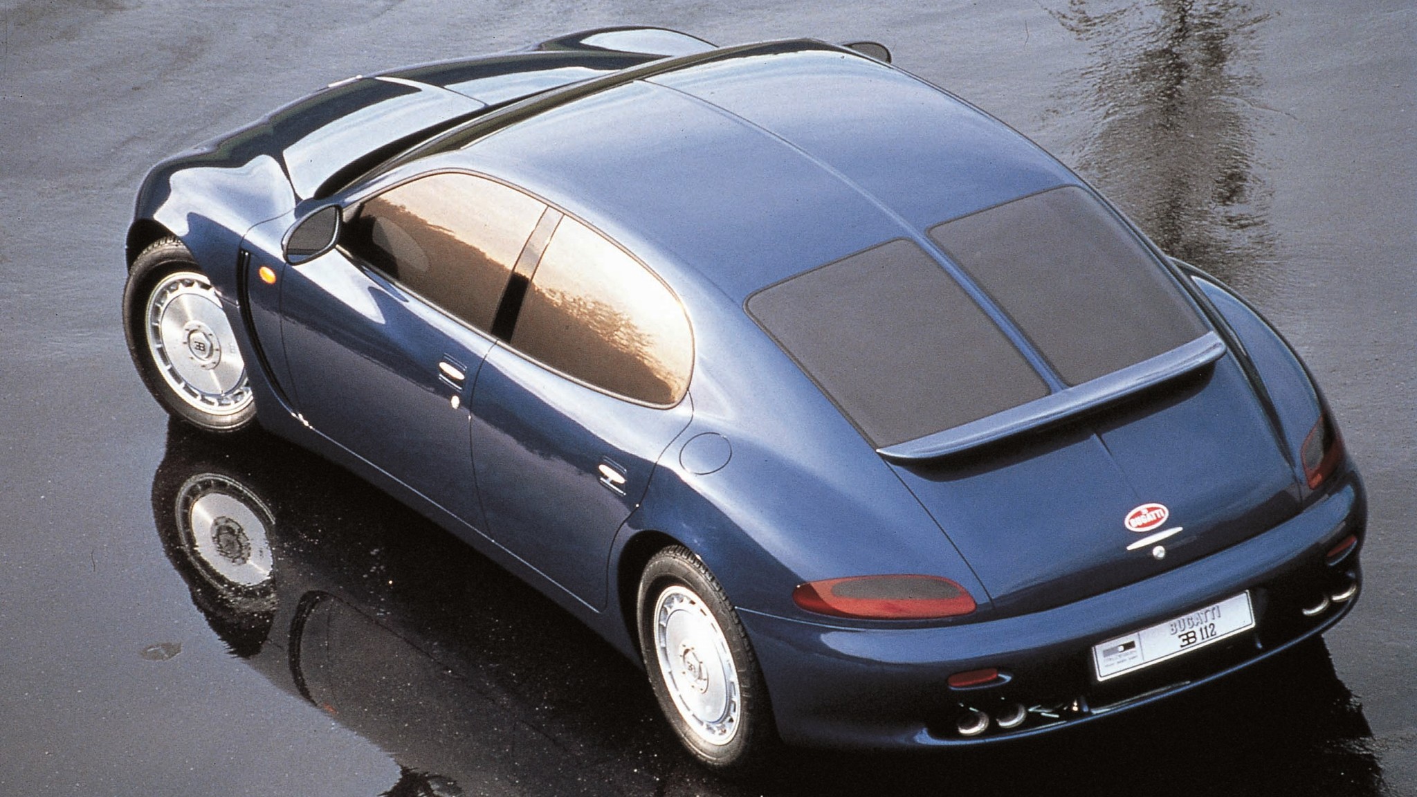 Bugatti EB112 Rear Three Quarters