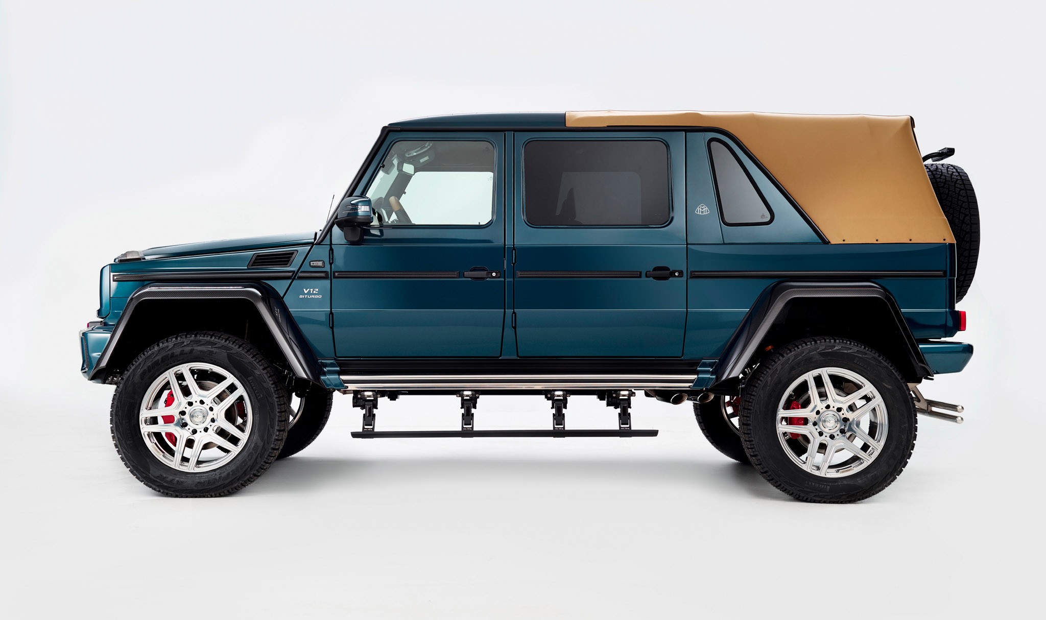 2017 Mercedes Maybach G 650 Landaulet Side Top Up