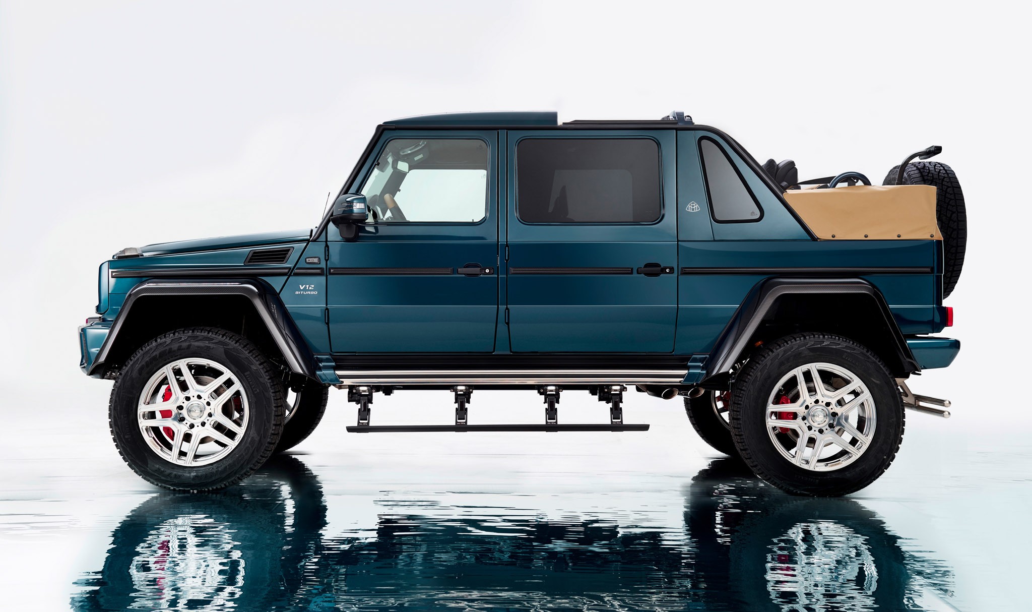 2017 Mercedes Maybach G 650 Landaulet Top Down