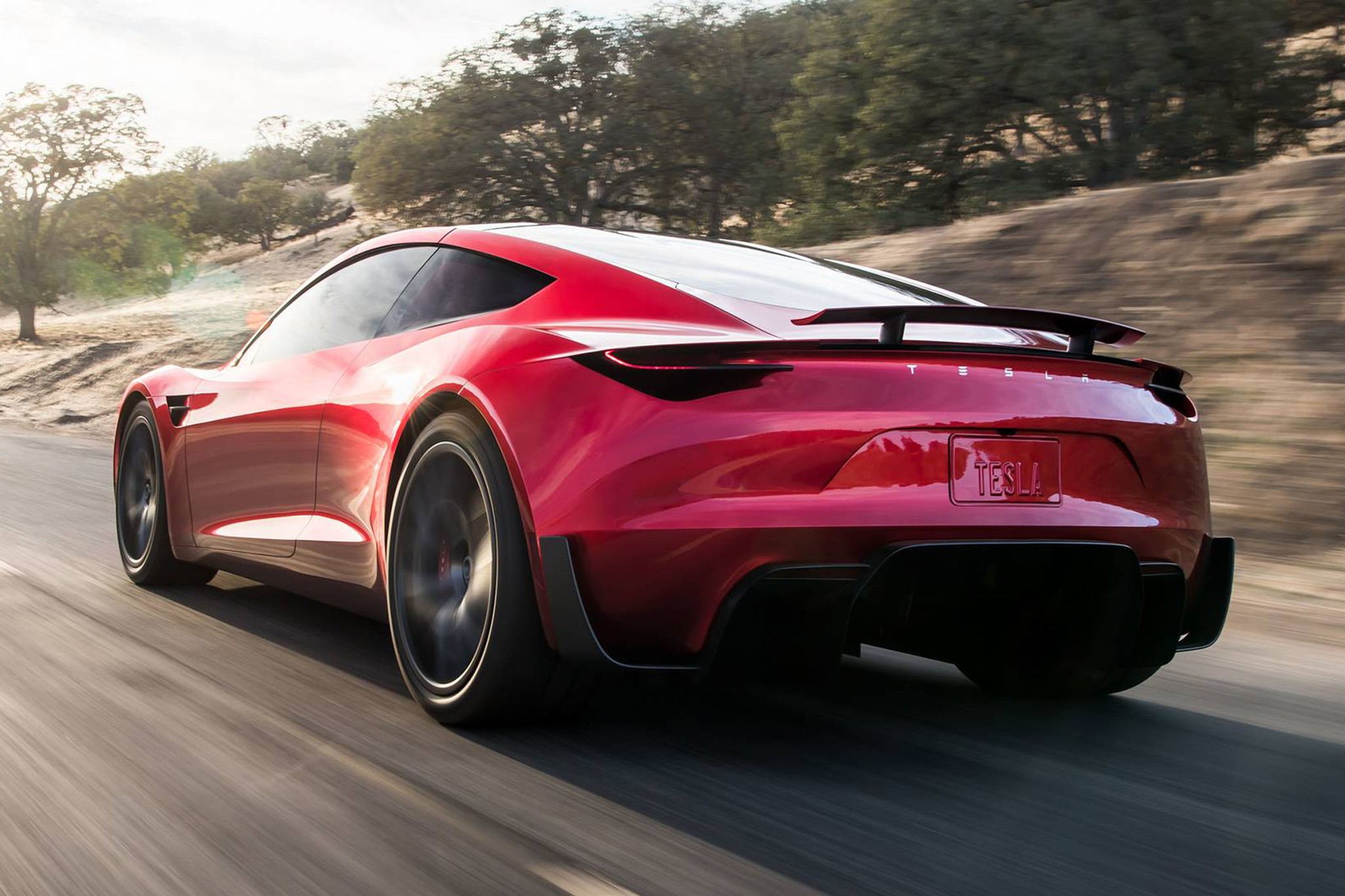 2020 Tesla Roadster Rear