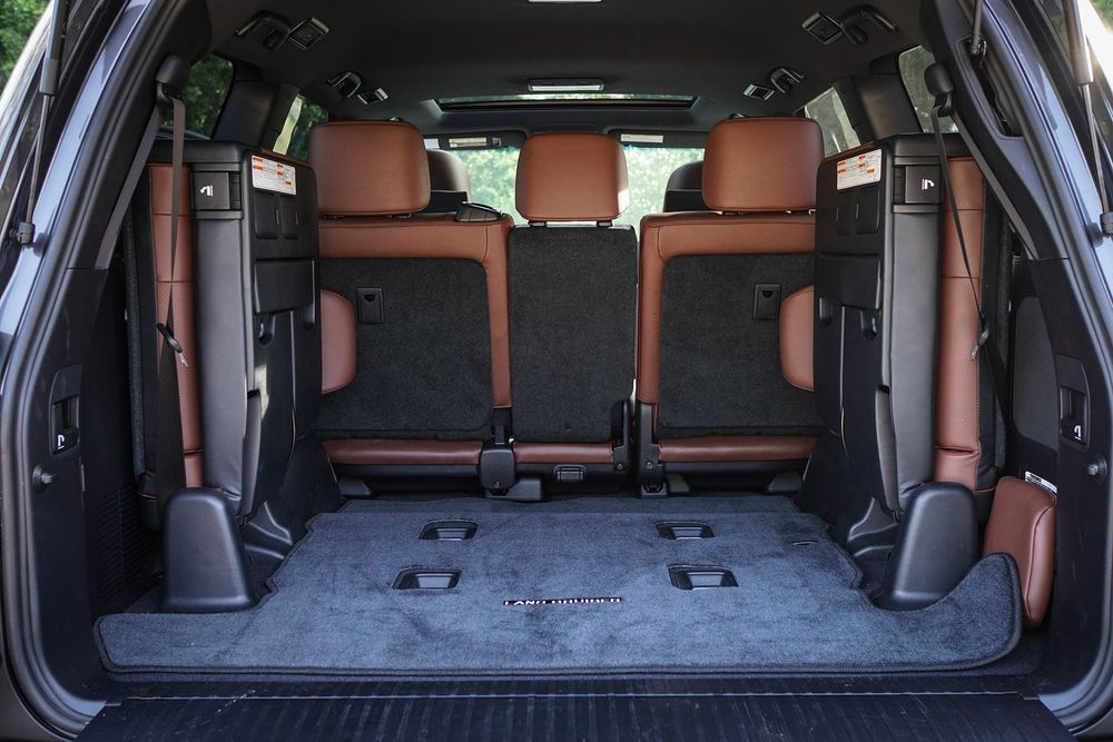 2018 Toyota Land Cruiser cargo space