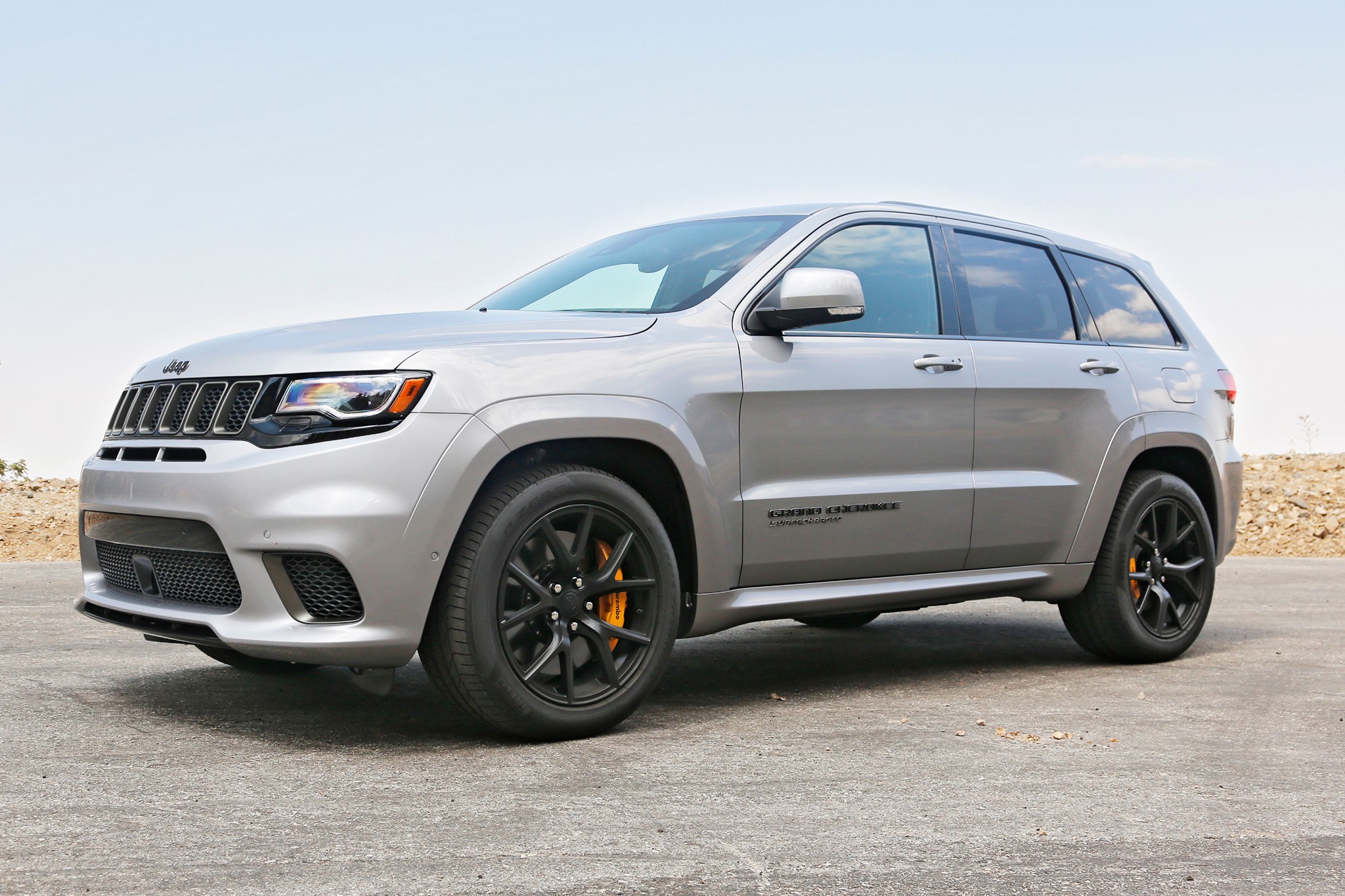 2019 Jeep Grand Cherokee Trackhawk Front Three Quarters