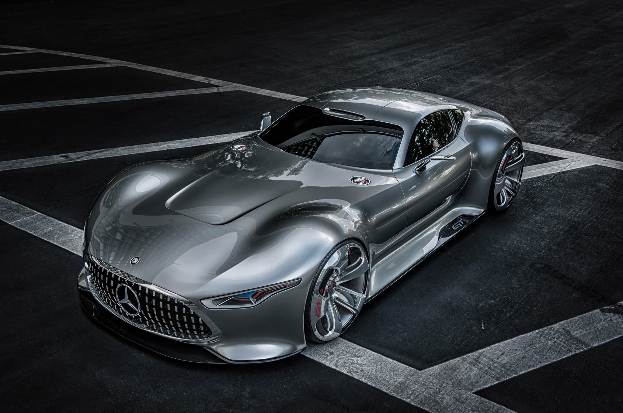 Mercedes Benz AMG Vision Gran Turismo front three quarters