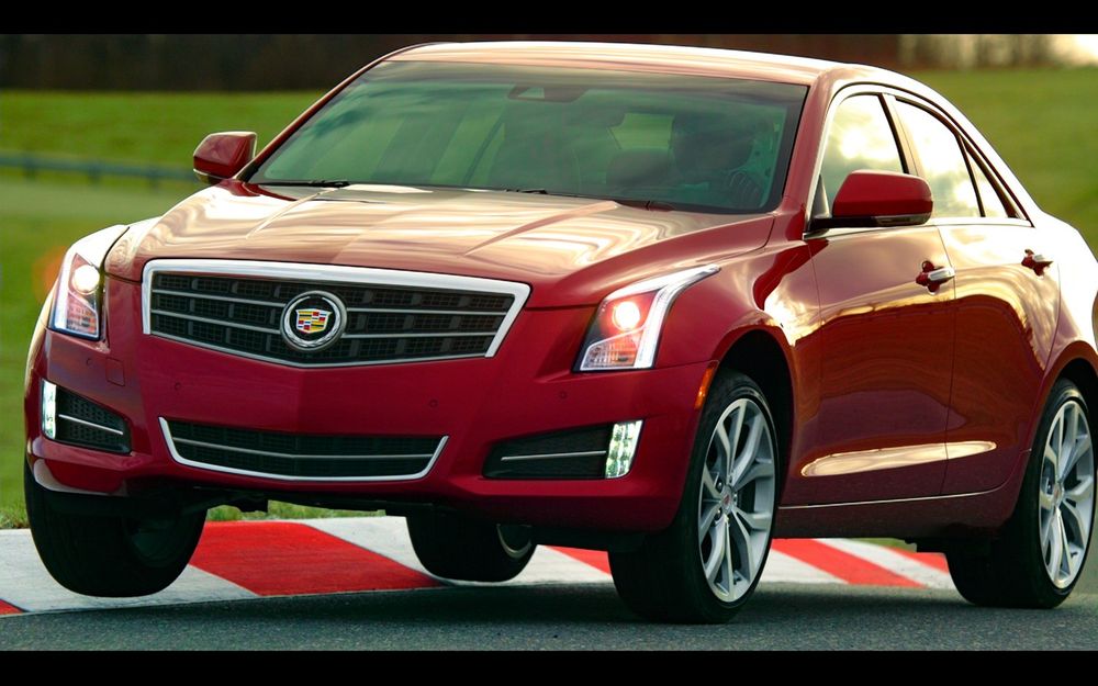 2013 Cadillac ATS on track1