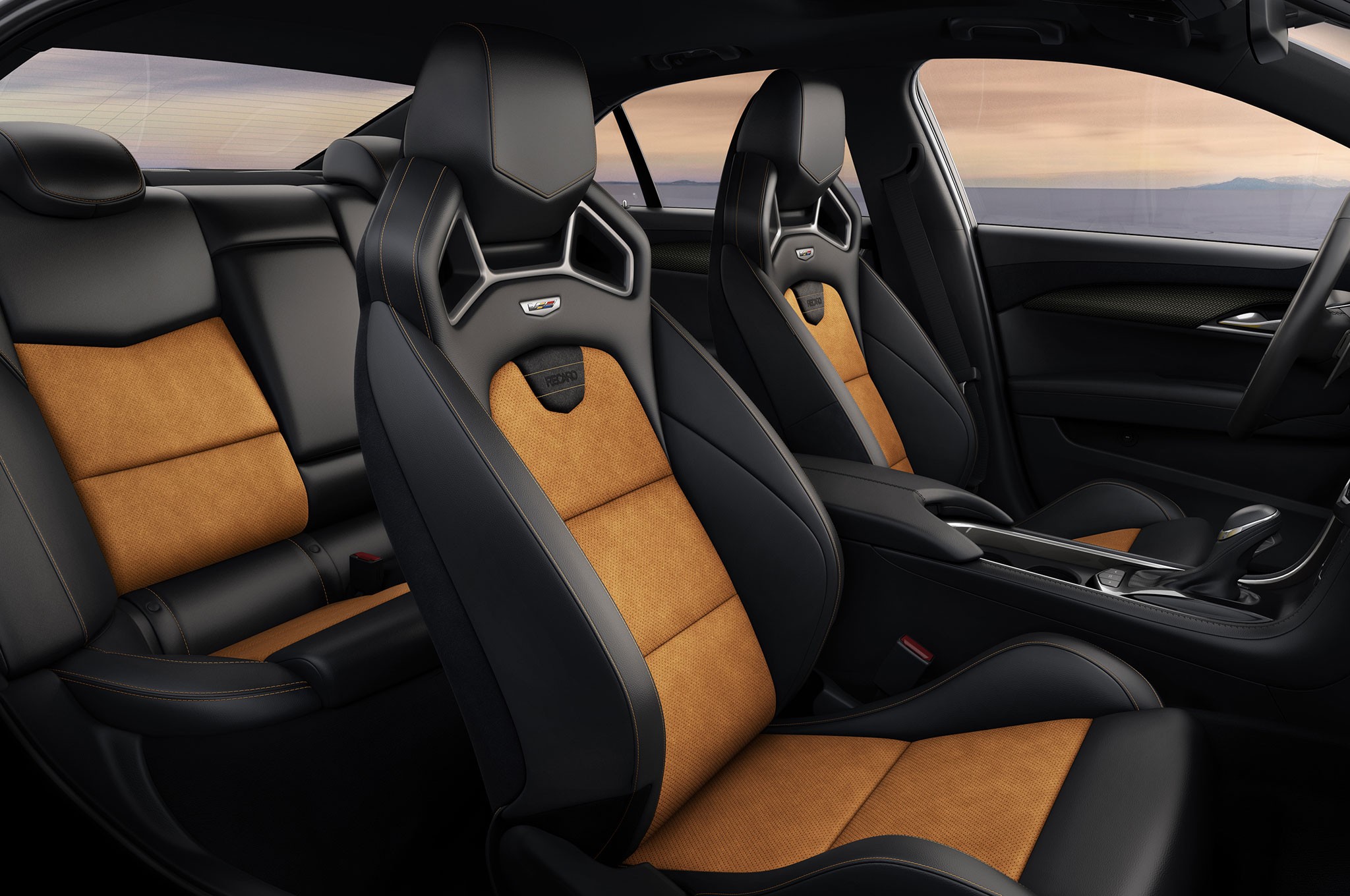 2016 Cadillac ATS V Sedan Recaro seats