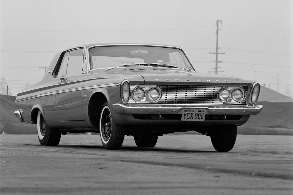 1963 plymouth belvedere front