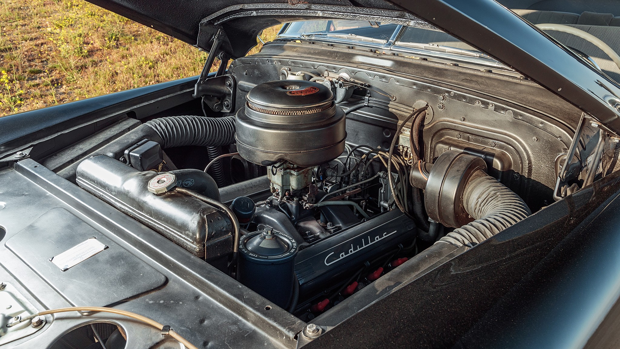 1949 Cadillac Series 62 Sedanette engine