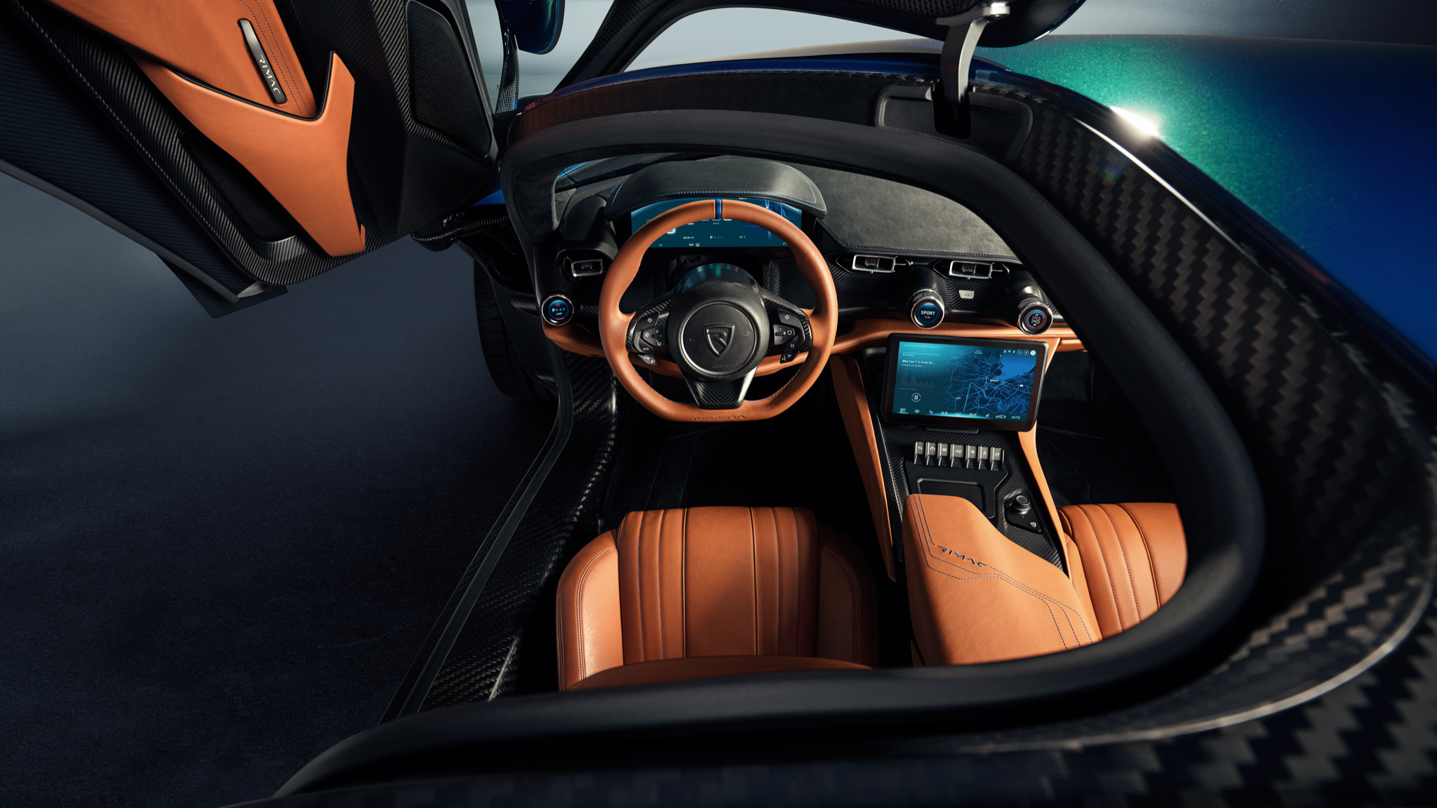 RIMAC NEVERA INTERIOR POV