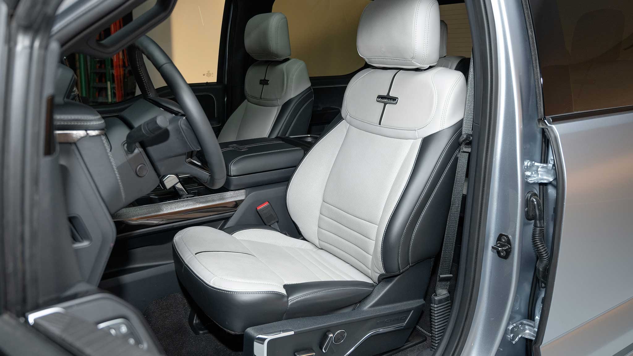 2022 Ford F 150 Lightning driver seat