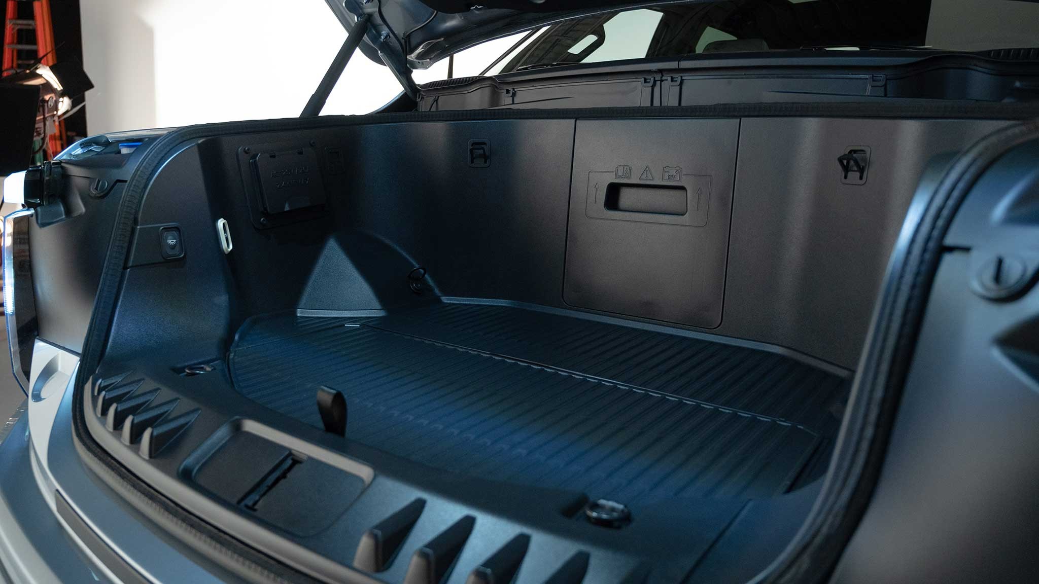 2022 Ford F 150 Lightning frunk detail