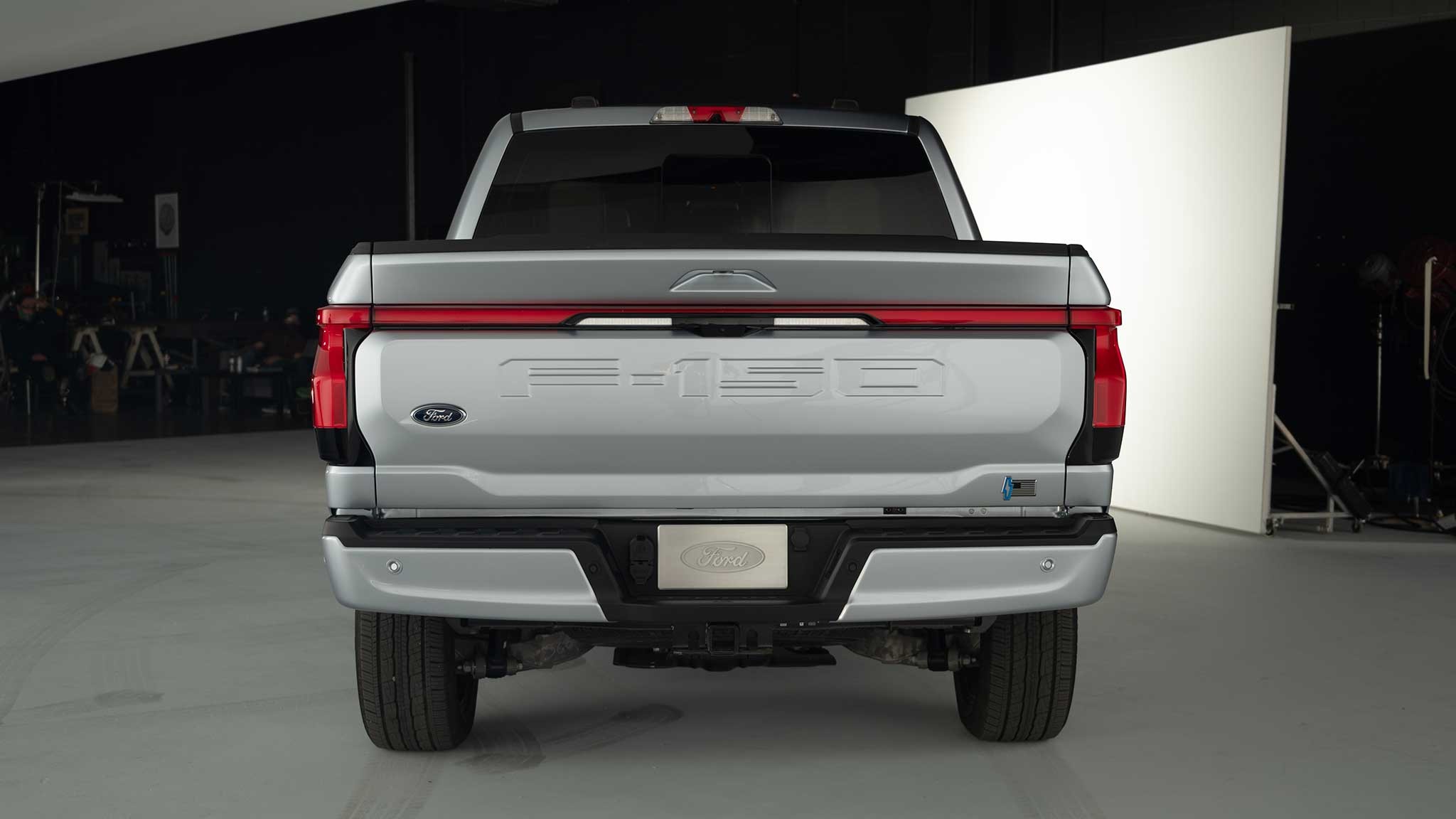 2022 Ford F 150 Lightning rear end