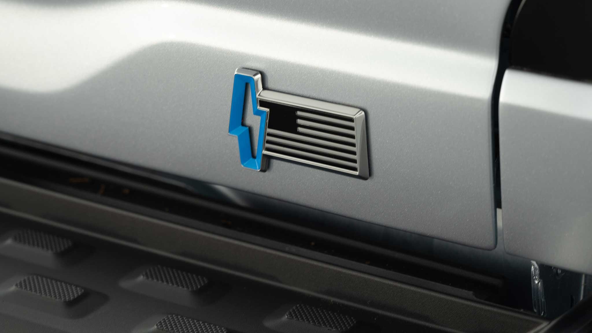 2022 Ford F 150 Lightning tailgate badge