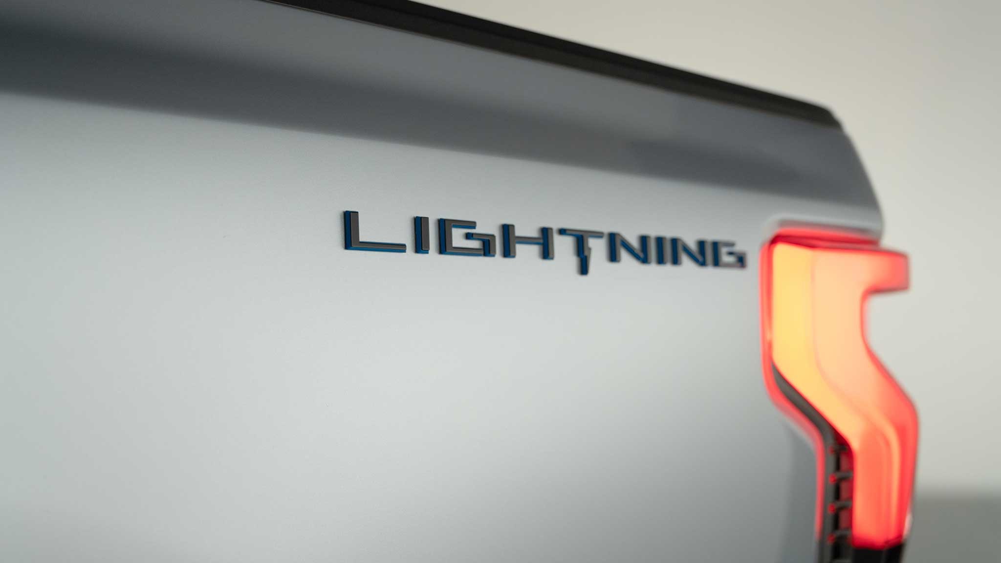 2022 Ford F 150 Lightning badge