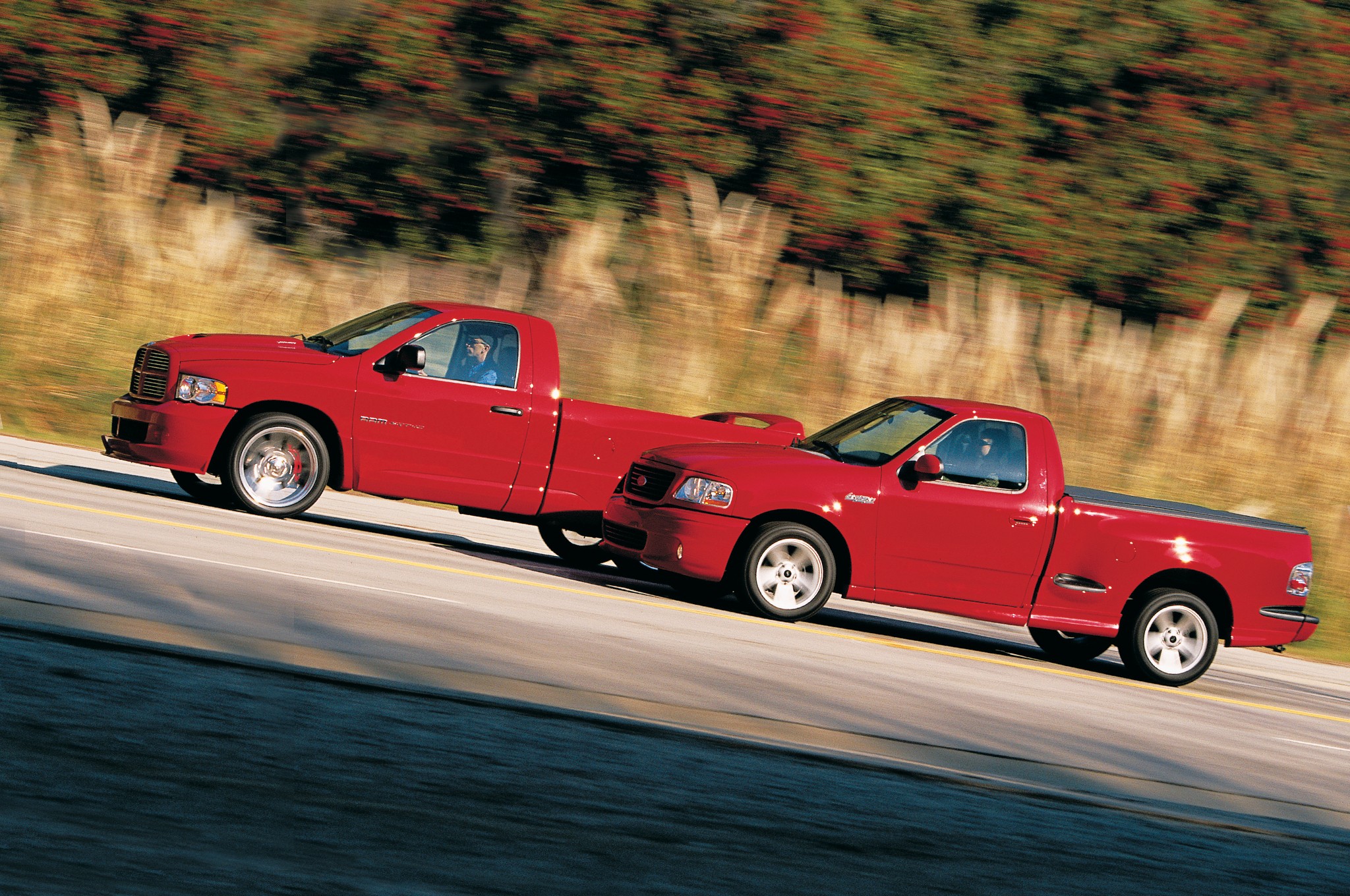 2004 Dodge Ram SRT 10 2004 Ford SVT Lightning