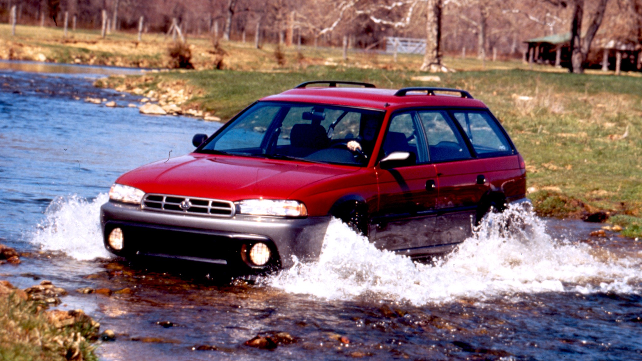 1996 Subaru Outback front three quarter