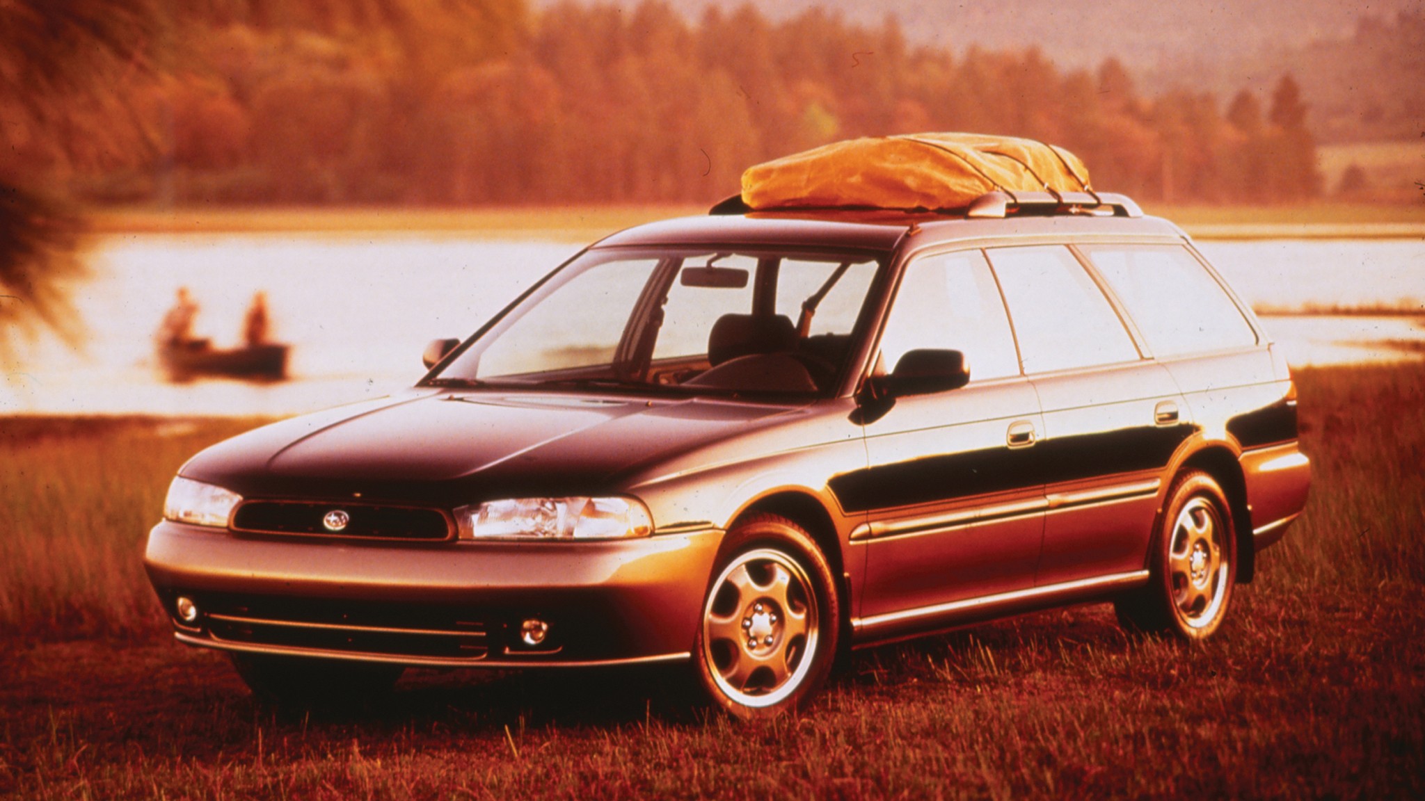 1995 Subaru Legacy Outback front three quarter