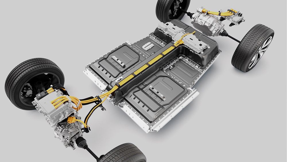 2020 Volvo XC40 Recharge EV Battery pack 3
