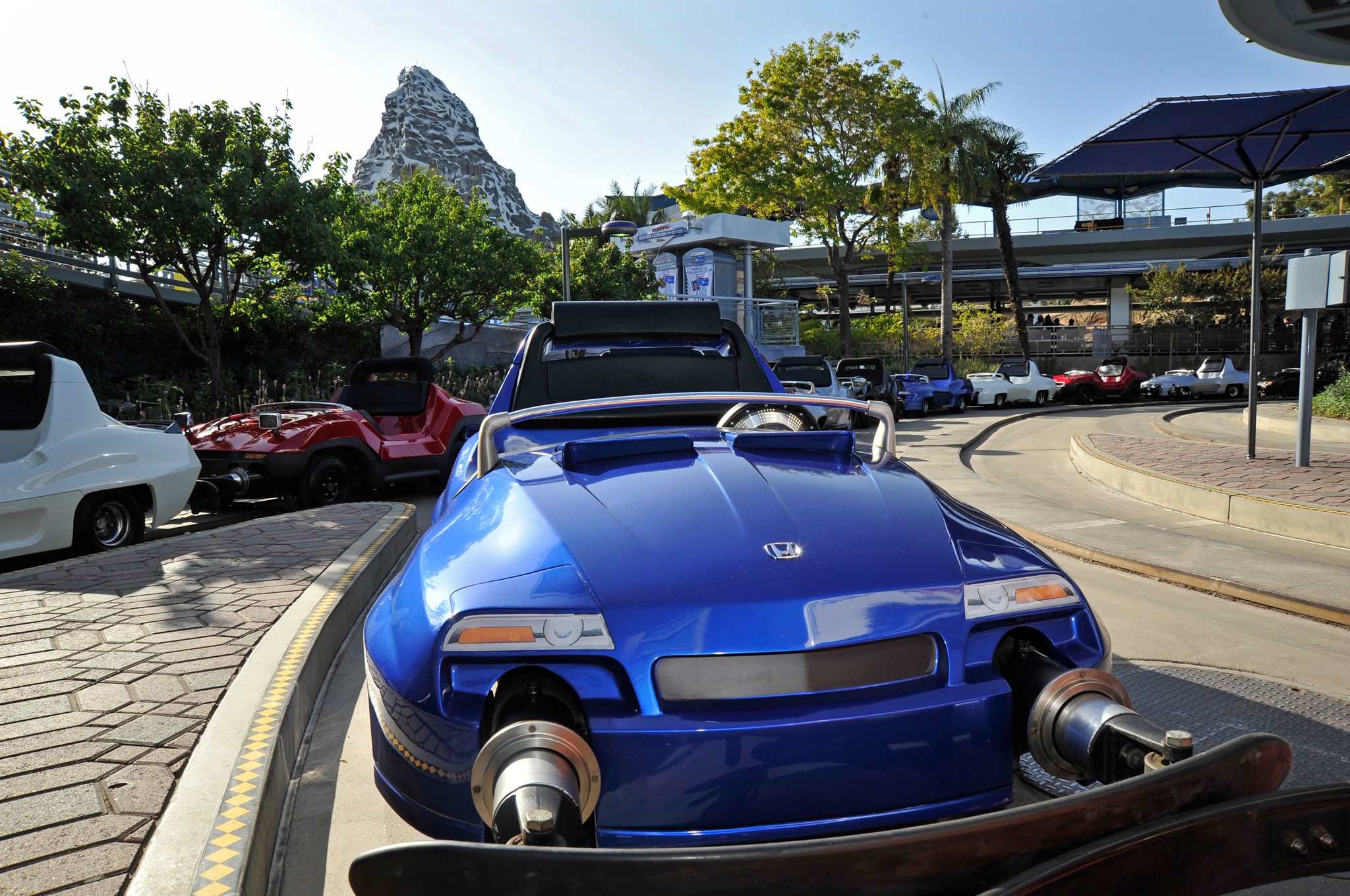 Disneyland Autopia Refresh powered by Honda front end photo