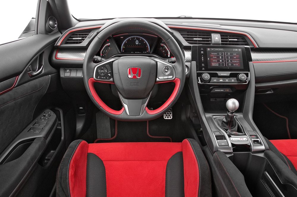 2017 Honda Civic Type R steering wheel