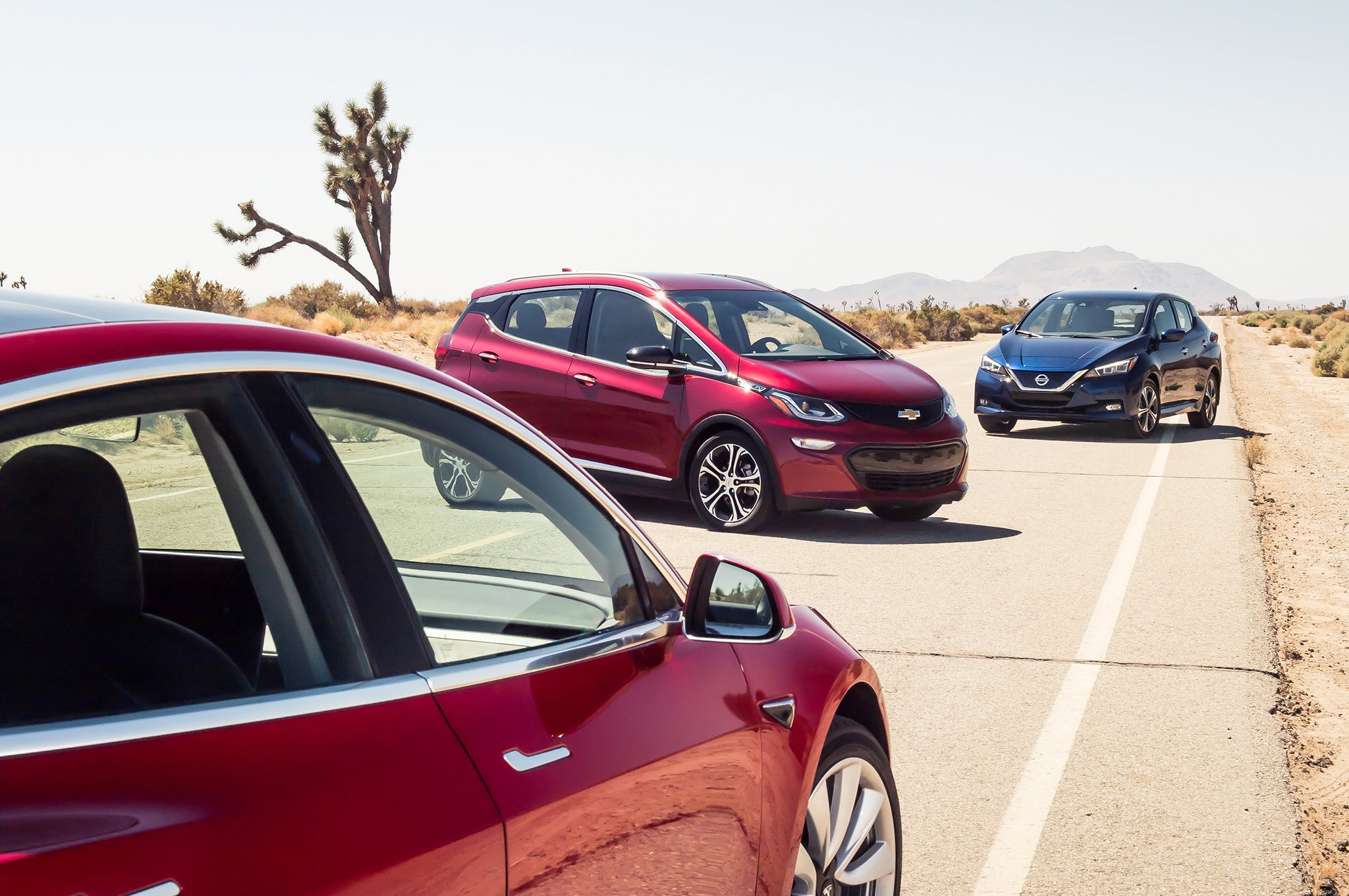 Chevrolet Bolt EV Premier vs Nissan Leaf SL vs Tesla Model 3 Long Range 11