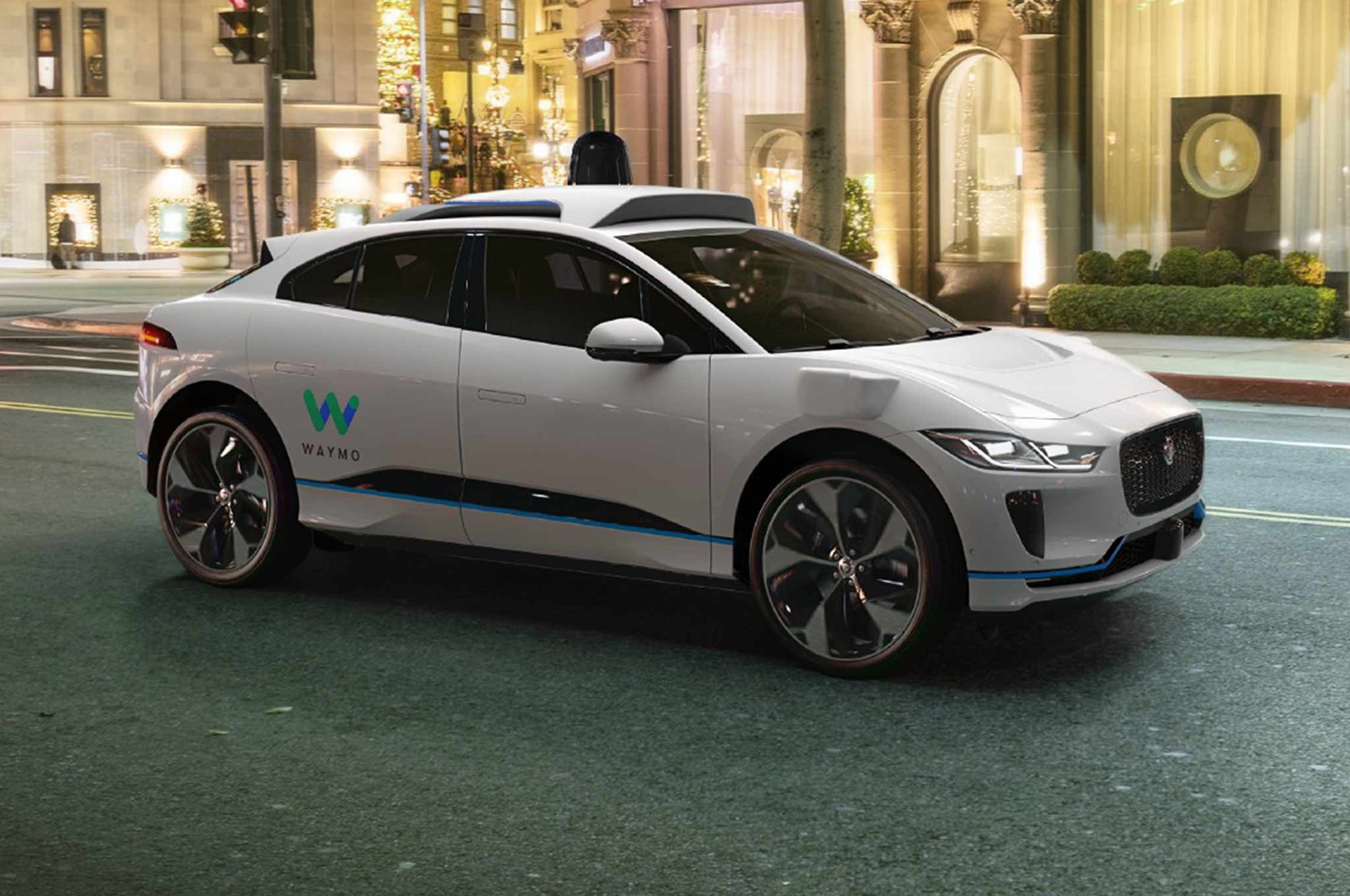 2019 Jaguar I Pace Waymo self driving car 02