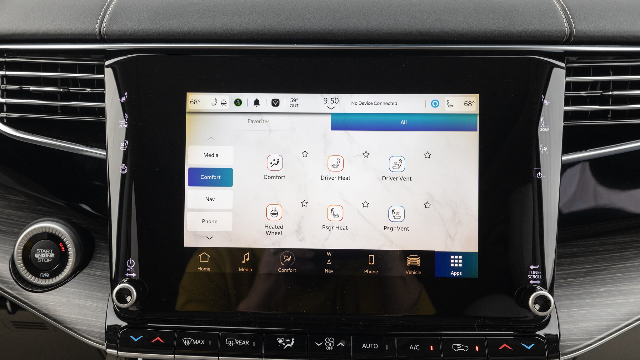 038 2023 jeep wagoneer infotainment system