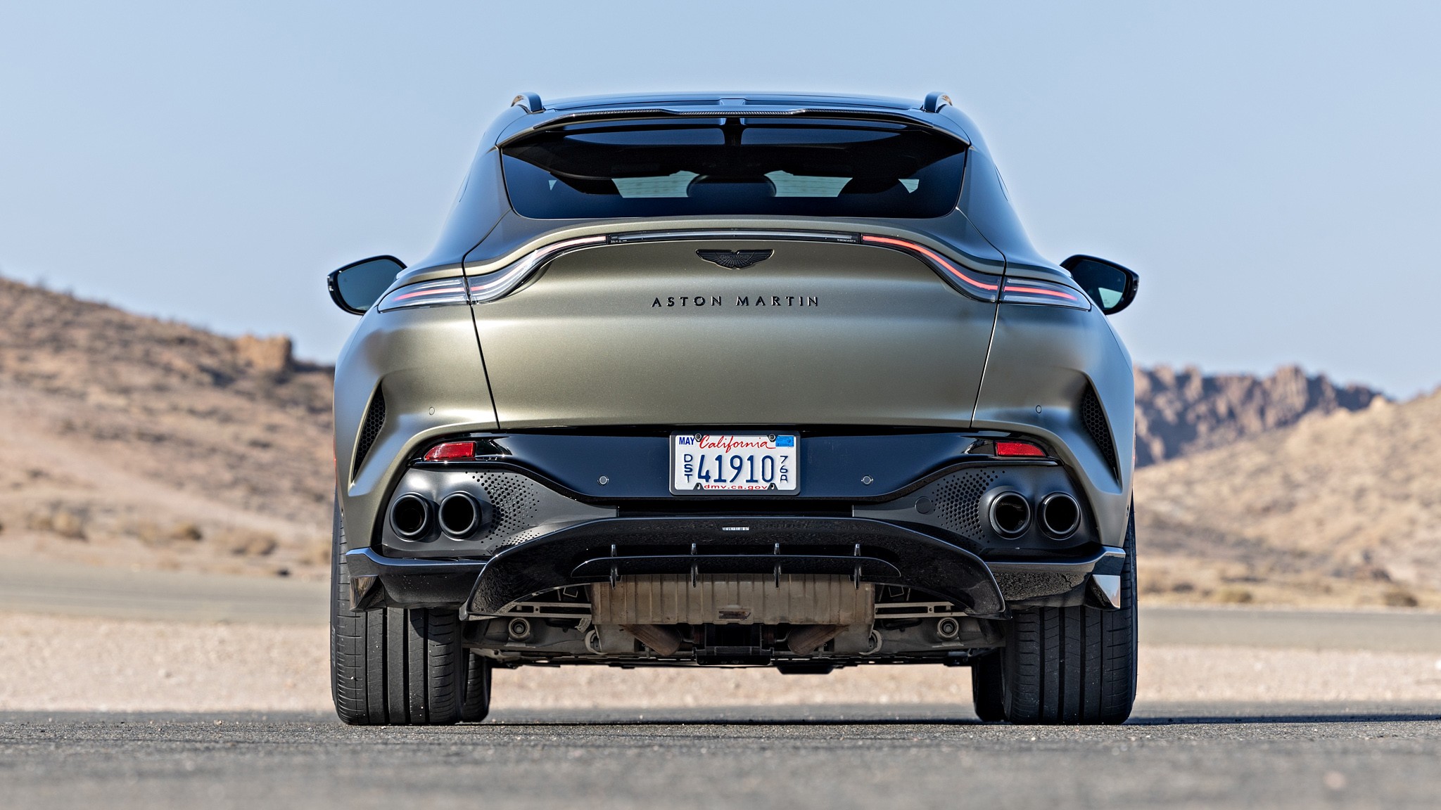 16 2024 Aston Martin DBX 707 rear view