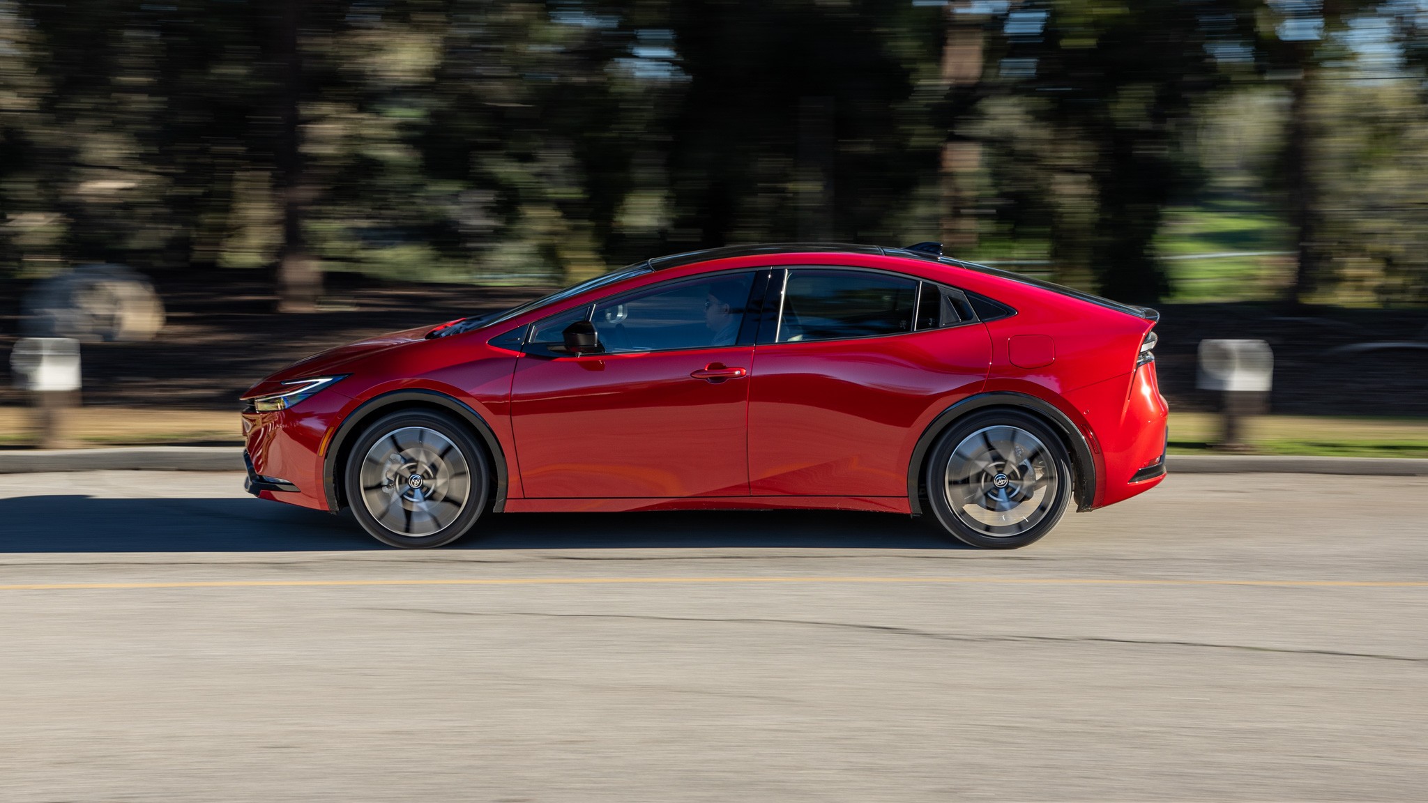 024 2024 LongTerm Toyota Prius Prime Hybrid side profile