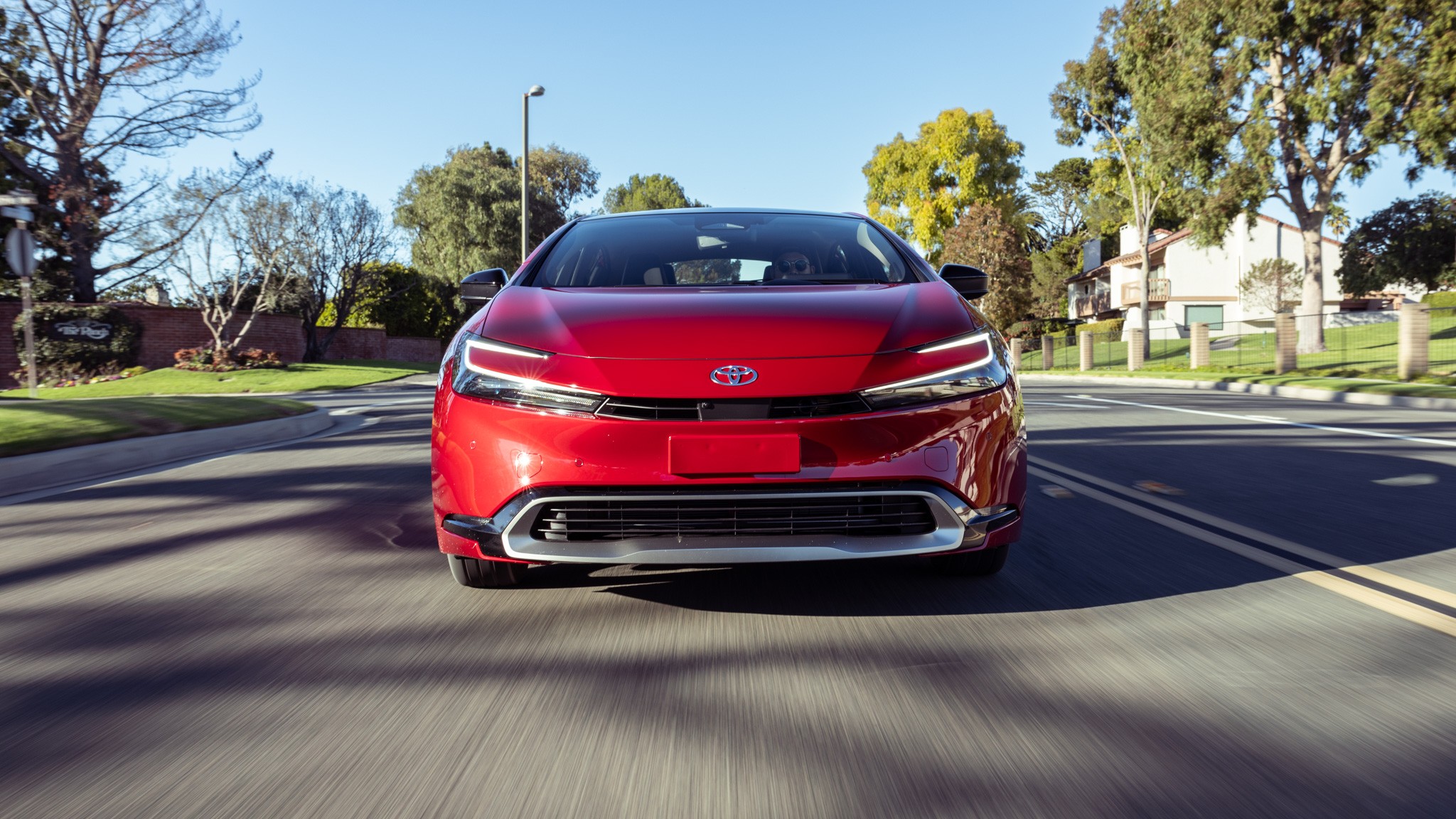 029 2024 LongTerm Toyota Prius Prime Hybrid front view