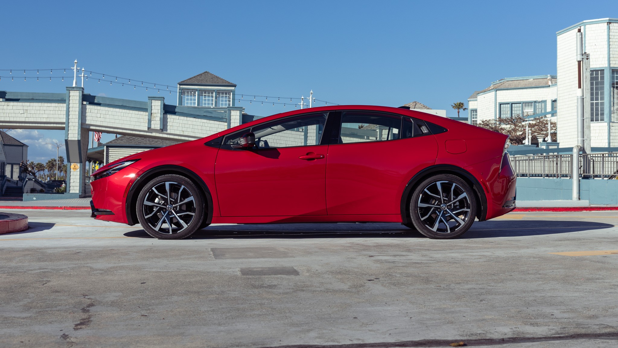 005 2024 LongTerm Toyota Prius Prime Hybrid 2 side profile