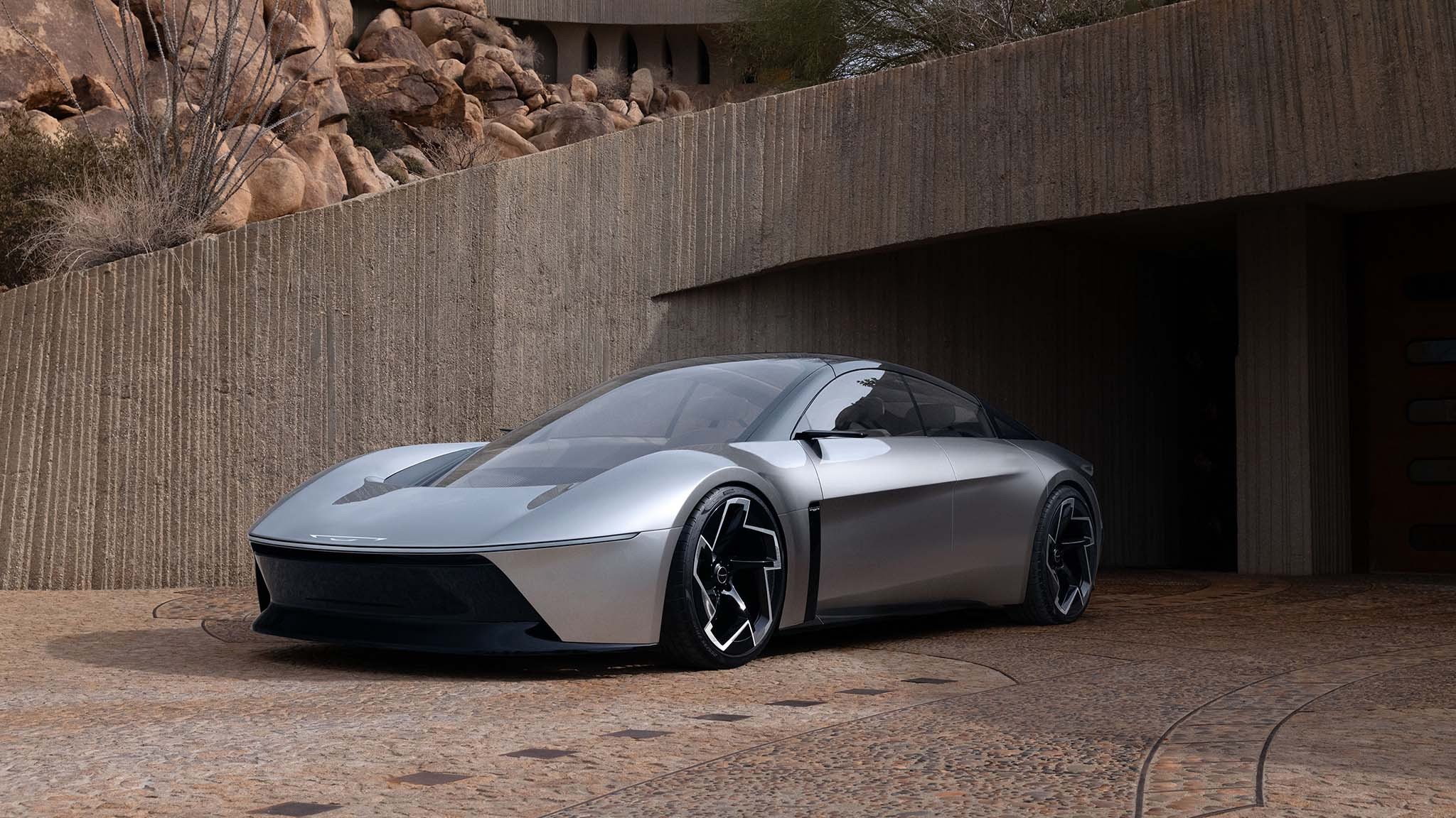 The Chrysler Halcyon Concept exemplifies a fully electrified fut