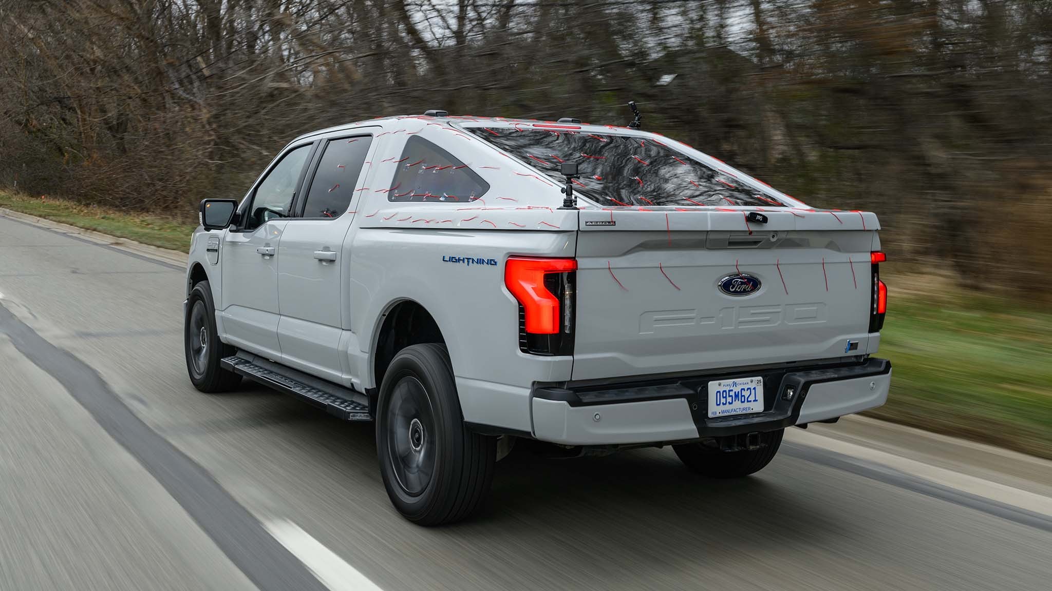 027 2023 ford f 150 lightning xlt aeroX road trip range results