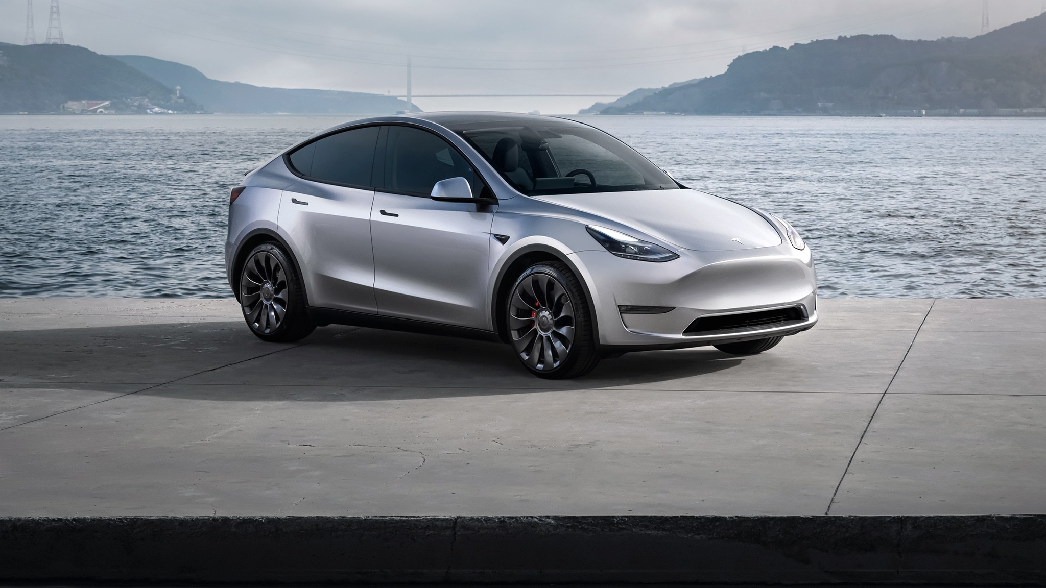 2024 Tesla Model Y front view