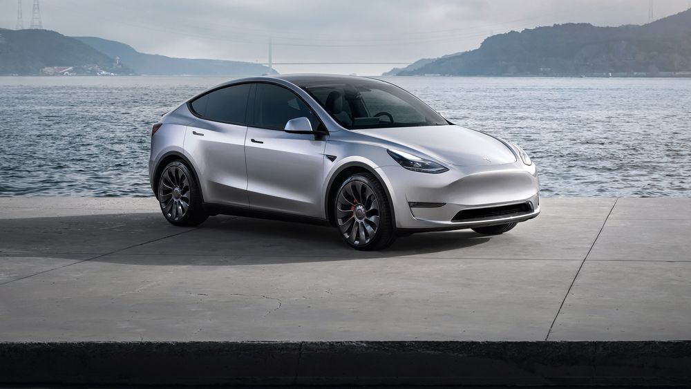 2024 Tesla Model Y front view