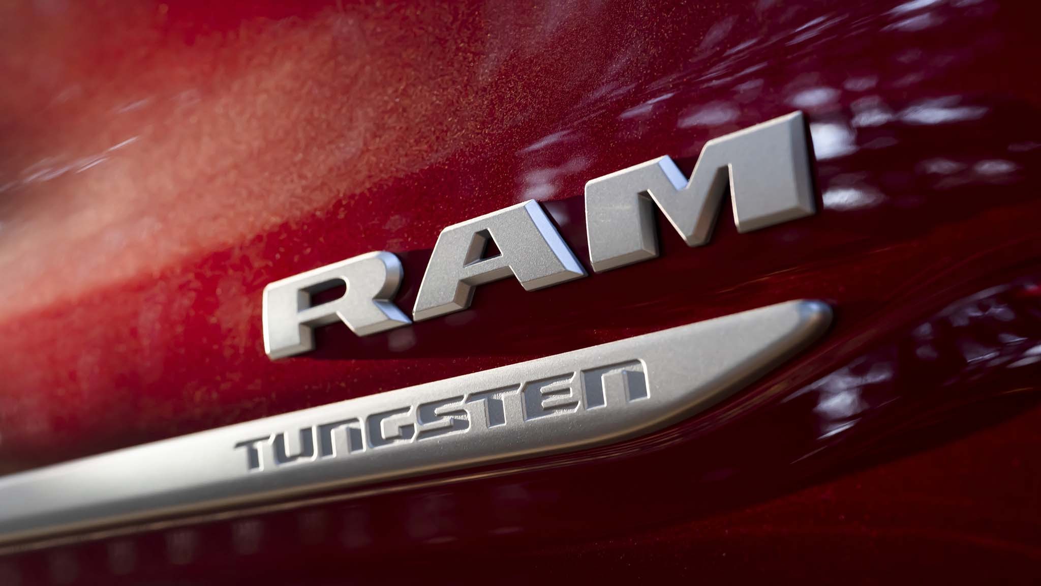 2025 Ram 1500 Tungsten badge