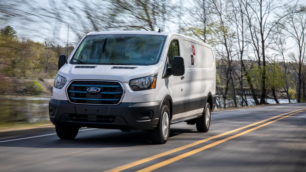 2024 Ford E Transit Commercial All Electric Van Cargo Work Chassis Cab 5