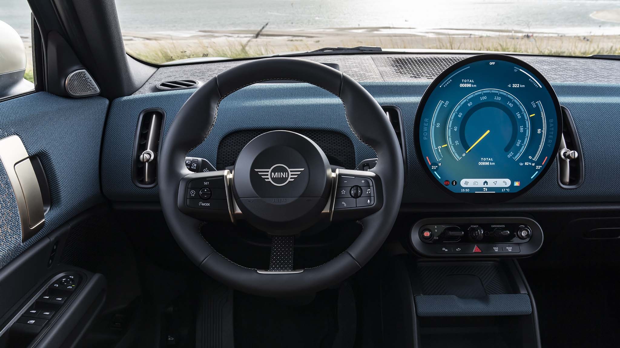 035 2025 mini countryman se steering wheel