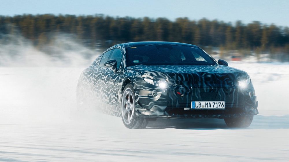 mercedes amg vision amg prototype testing 1