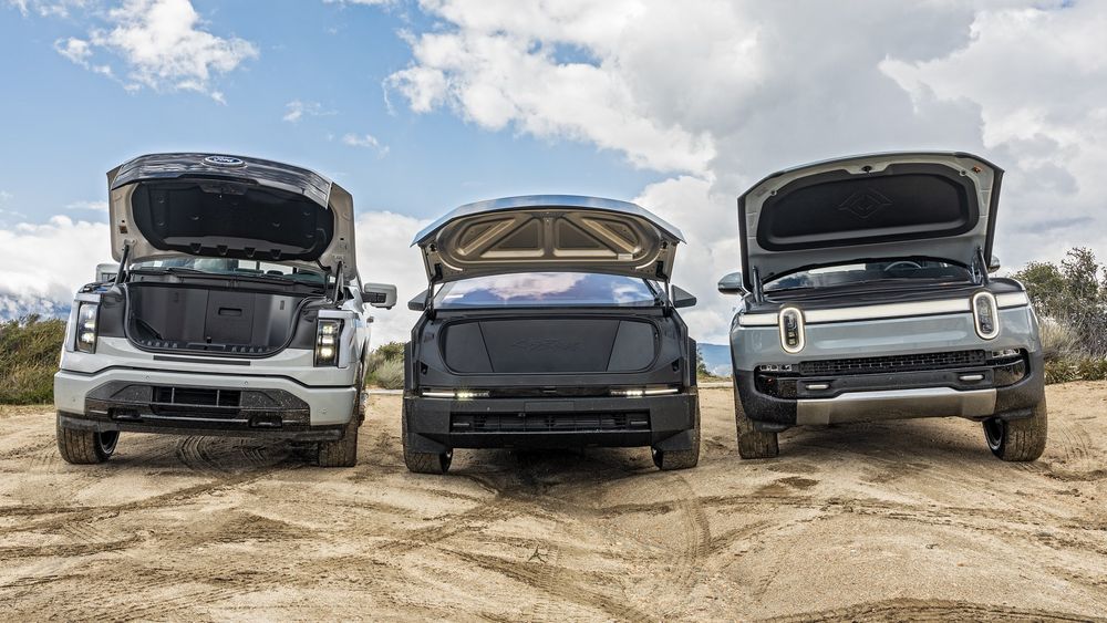 013 2024 Tesla Cybertruck Rivian R1T Ford Lightning Group